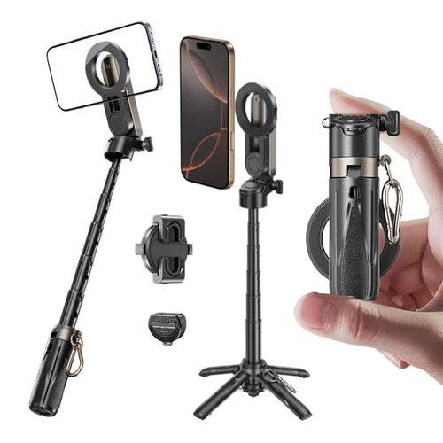 Trépied magnétique 3-en-1 pour selfie
