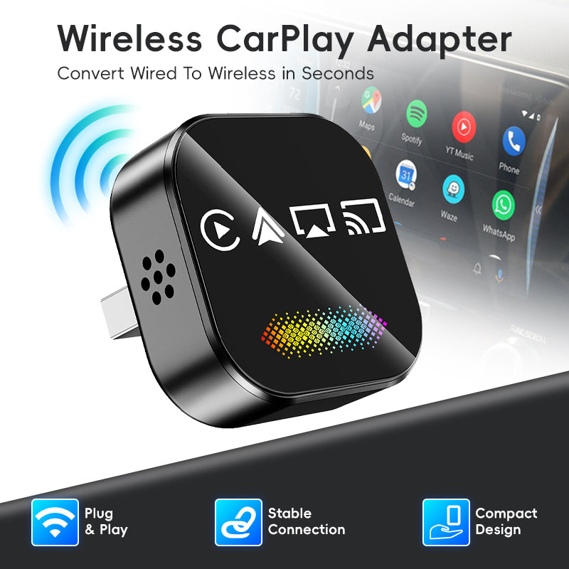 4 in 1 Wireless CarPlay Android Auto Adapter